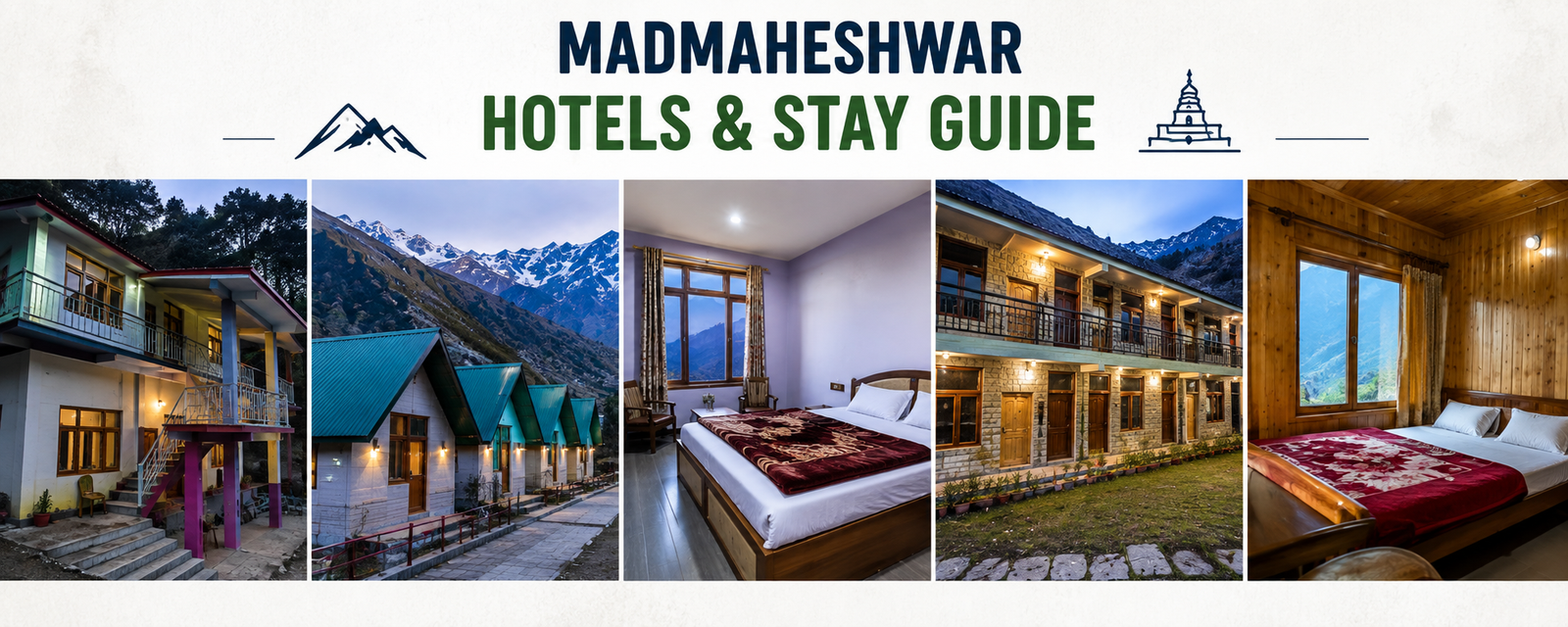 Madmaheshwar hotels and stay guide Ukhimath Ransi Gaundhar Banatoli